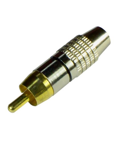 РАЗЪЕМ TS RCA штекер под винт, металл Tantos в Стерлитамаке Коннекторы Pintop.ru