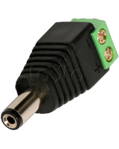 Разъем питания штекер 2.1х5.5 с быстрозажимной колодкой (50шт/уп) REXANT (14-0314-2) в Стерлитамаке Коннекторы Pintop.ru