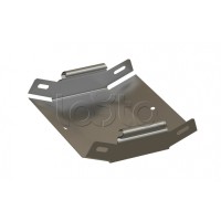 Угол 45° вертикальный внутренний Hyperline RST-VIA45-100-50-0,8-SZ