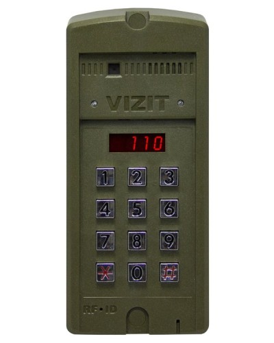 Блок вызова Vizit БВД-SM110RCP в Стерлитамаке Блоки вызова многоабонентные Pintop.ru
