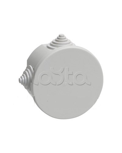 Коробка распаячная для открытой проводки (4 ввода) с повышенной степенью защиты d75x40 IEK КМ41237 (UKO11-075-040-000-K41-44) в Стерлитамаке Распределительные коробки Pintop.ru