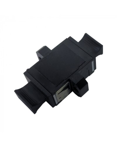 Адаптер оптический MPO тип B (Key-up/Key-up), с фланцами, черный LANMASTER (LAN-MPO-BM-MM) в Стерлитамаке Проходные адаптеры и розетки оптические Pintop.ru