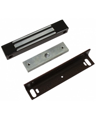 Замок электромагнитный влагозащищенный AccordTec ML-350N с уголком, цвет (коричневый) в Стерлитамаке Электромагнитные замки Pintop.ru