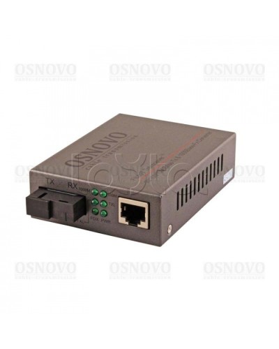 Медиаконвертер Gigabit Ethernet OSNOVO OMC-1000-11S5a в Стерлитамаке Медиаконвертеры Pintop.ru