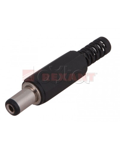 Разъем питания штекер 2.1х5.5x10 мм (50шт/уп) REXANT 14-0311 в Стерлитамаке Коннекторы Pintop.ru