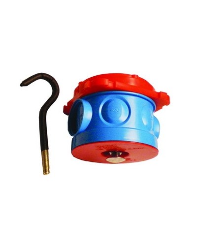 Коробка потолочная с крюком для заливки в бетон, д.70х136мм DKC 59385 в Стерлитамаке Аксессуары для кабель-канала Pintop.ru