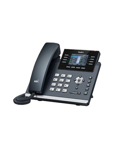 Yealink SIP-T44W - 12 аккаунтов, 2 порта USB, Wi-Fi, цветной экран, BLF, PoE, GigE, без БП, шт в Стерлитамаке Дополнительное оборудование для сетей Pintop.ru