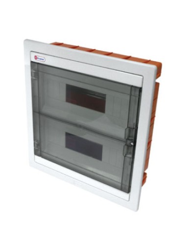 Щиток скрытой установки, 24 модулей, IP40 Экопласт 46024 в Стерлитамаке Боксы для автоматов Pintop.ru