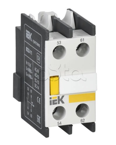 Приставка ПКИ-20 доп.контакты 2з IEK (KPK10-20) в Стерлитамаке Клеммные колодки Pintop.ru