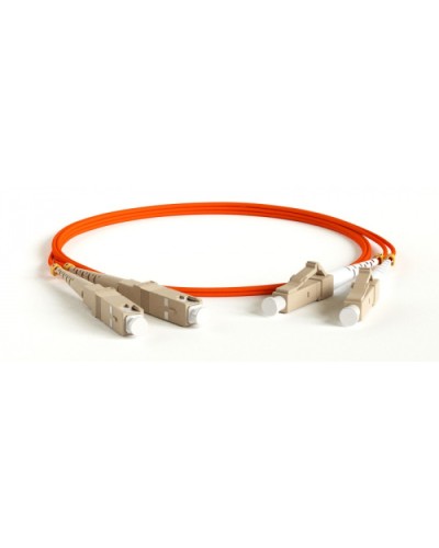 Патч-корд волоконно-оптический Hyperline FC-D2-62-LC/PR-LC/PR-H-50M-LSZH-OR в Стерлитамаке Патч-корды оптические Pintop.ru