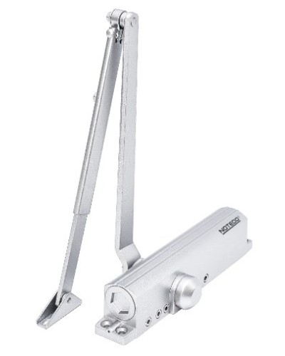 Доводчик NOTEDO DC-030-130 EN2-5, с рычажной тягой, DA+BC, (белый) в Стерлитамаке Доводчики Pintop.ru