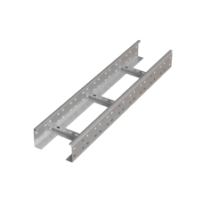 Лоток лестничный 100х400х1,2 L2000 мм HD85 N КМ-профиль (LL100-400-1.2-2000 HD85 N)