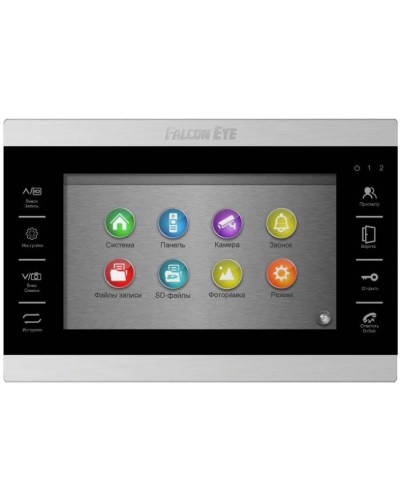 Видеодомофон Falcon Eye FE-70 ATLAS HD (Black) VZ в Стерлитамаке Абонентские видеоустройства Pintop.ru