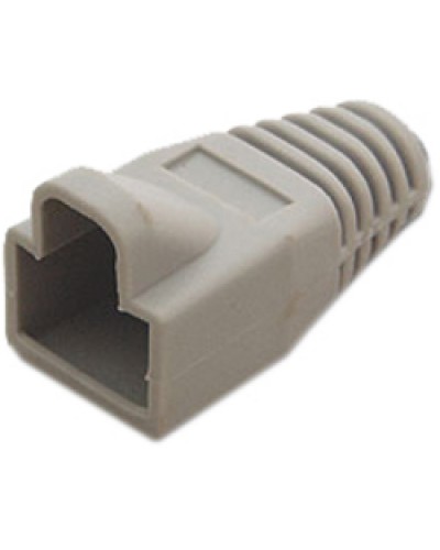 Колпачок изолирующий для разъемов RJ-45 серый (10шт.) Hyperline BOOT-GY-10 в Стерлитамаке Коннекторы и разъемы Pintop.ru