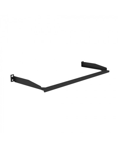 Горизонтальный заднийВ В кабельный органайзер глубиной 175мм, 19 RAL 9005 Cabeus (CO-PLB-1U-C04-MPO-BK) в Стерлитамаке Кабельные органайзеры Pintop.ru