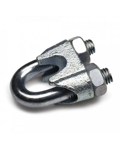 Зажим троса одинарный D4мм тип Слоник DIN 741 (100 шт/уп) Промрукав (PR08.3892) в Стерлитамаке Держатели, клипсы, скобы Pintop.ru