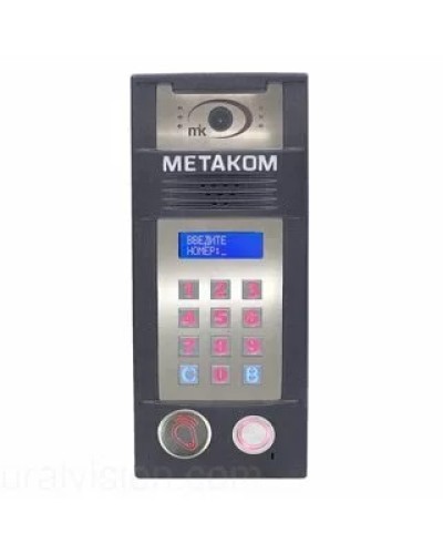 Многоабонентый антивандальный блок вызова со встроенной гибридной видеокамерой Метаком MК2018-TMRFGVH в Стерлитамаке Блоки вызова многоабонентные Pintop.ru