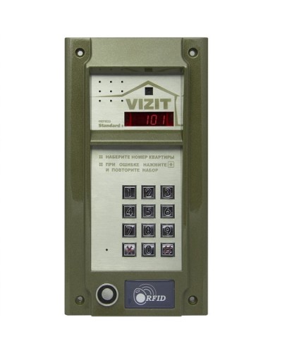 Блок вызова домофона Vizit БВД-N101RTCP в Стерлитамаке Блоки вызова многоабонентные Pintop.ru
