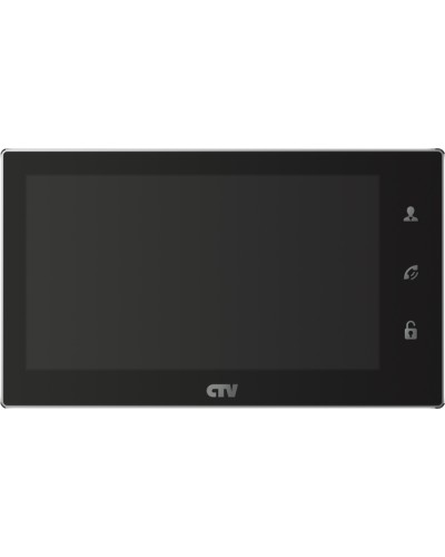 Монитор видеодомофона CTV-M4706AHD (черный) в Стерлитамаке Абонентские видеоустройства Pintop.ru