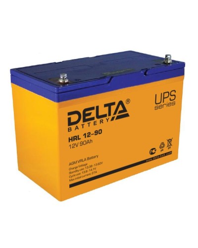 Аккумулятор свинцово-кислотный Delta HRL 12-90 в Стерлитамаке Электротехническое оборудование Pintop.ru