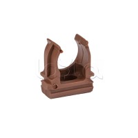 Крепеж-клипса d20 мм (10 шт) темное дерево EKF-Plast (derj-z-20d)