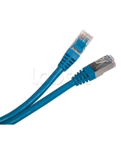 Патч-корд RJ45-RJ45, 4 пары, STP, кат.5е, LSZH (2м) Hyperline PC-LPM-STP-RJ45-RJ45-C5e-2M-LSZH-BL в Стерлитамаке Патчкорды (медные) Pintop.ru