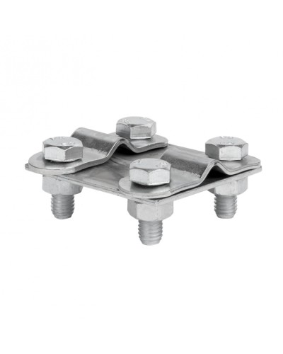 Зажим контрольный прут-прут (пластина 57x57мм) Ni EKF PROxima (lp-55611-ni) в Стерлитамаке Электротехническое оборудование Pintop.ru