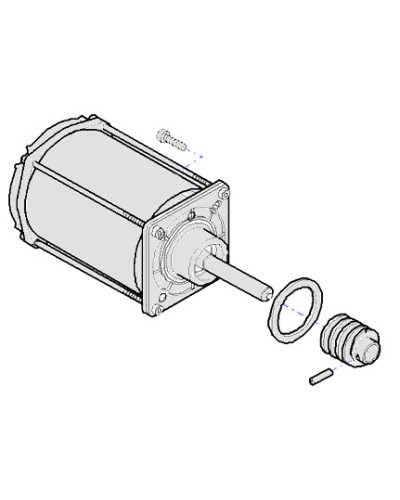 Электродвигатель G12000 в сборе Came 119RIG101 в Стерлитамаке Запчасти для шлагбаумов и автоматики Pintop.ru