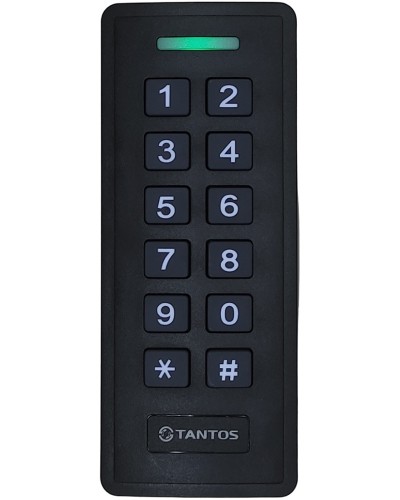 Кодонаборная панель со встроенным считывателем и контроллером Tantos TS-KBD-EMF Plastic в Стерлитамаке Системы контроля доступа Pintop.ru