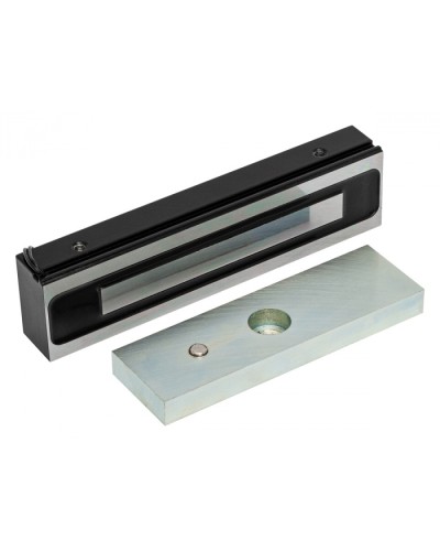 Электромагнитный замок AccordTec ML-200K-3 Premium Black с уголком в Стерлитамаке Электромагнитные замки Pintop.ru