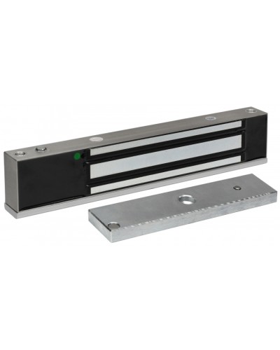 Smartec ST-EL323DLW-SS - Электромагнитный замок, уличное исполнение, СИД, датчик положения двери, IP68, нержавеющая сталь, усилие 320-340 кг. в Стерлитамаке Электромагнитные замки Pintop.ru