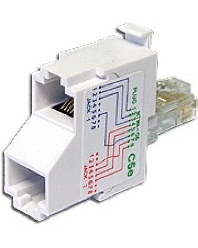 T-адаптер 1 телефонный и 1 компьютерный порт TWT TWT-T-E2-U2 в Стерлитамаке Проходные адаптеры Pintop.ru