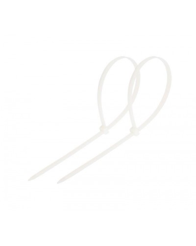 Стяжка нейлоновая неоткрывающаяся, безгалогенная (halogen free) 150x3.5мм, белая (100 шт) в Стерлитамаке Стяжки-хомуты Pintop.ru