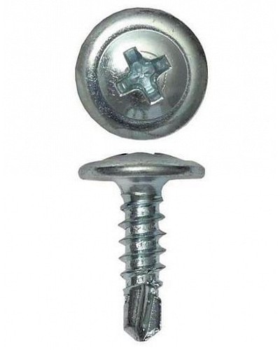 Саморез с пресс-шайбой 4.2x16 со сверлом DKC CM274016 в Стерлитамаке Аксессуары для лотков Pintop.ru