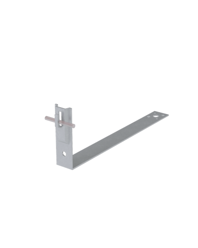 Черепичный держатель зажимной на обрешётку для прутка Ø 5-8 мм L430 мм H100 мм HD КМ-Профиль (CDZO-L430-D5-8 HD) в Стерлитамаке Держатели, клипсы, скобы Pintop.ru