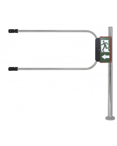 Smartec ST-GR010EC-CR - Калитка аварийного выхода с электромагнитом, хромированная, в комплекте стойка 1000 х D50 мм и створка 1000 х D25 мм. в Стерлитамаке Калитки Pintop.ru