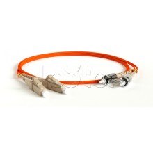 Патч-корд волоконно-оптический Hyperline FC-D2-62-LC/PR-LC/PR-H-15M-LSZH-OR