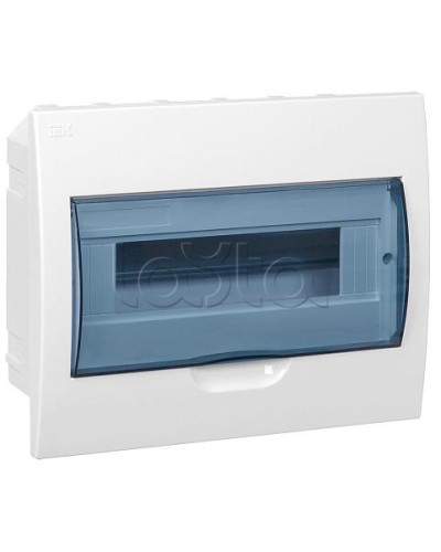 Бокс ЩРВ-П-12 модулей встраиваемый пластик IP41 IEK (MKP12-V-12-40-10) в Стерлитамаке Боксы для автоматов Pintop.ru