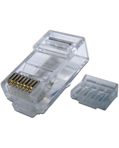 Коннектор RJ45 UTP 8P8C, cat.6, со вставкой TWT TWT-PL45-8P8C-6V в Стерлитамаке Коннекторы Pintop.ru
