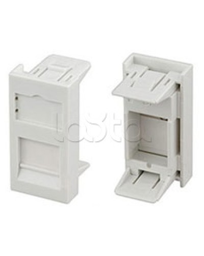 Вставка для 1 модуля формата Keystone Jack Hyperline SIP2-1K-M45-22.5 в Стерлитамаке Модули Keystone Pintop.ru