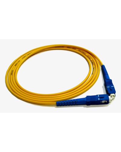 Шнур оптический SC-SC, simplex, 9/125, LSZH, 1 м LANMASTER LAN-SC-SC/SU-1.0 в Стерлитамаке Патч-корды оптические Pintop.ru