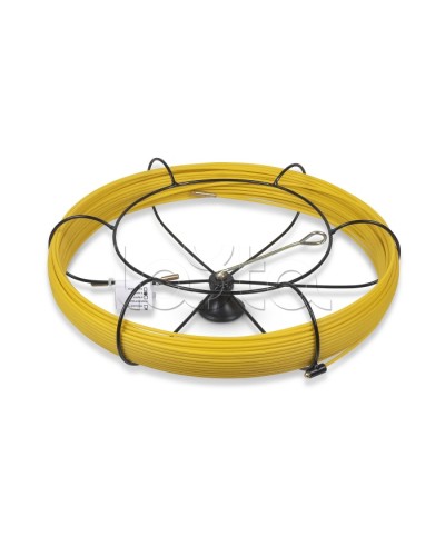 Устройство для протяжки кабеля мини УЗК в металлической кассете тип №2 Cabeus (Pull-M2-4,5-80m) в Стерлитамаке Патч-корды и пигтейлы Pintop.ru