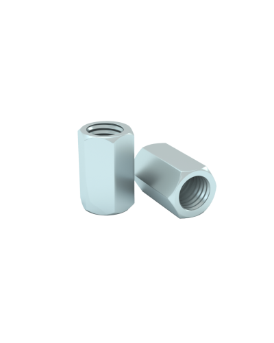 Гайка соединительная М12 DIN 6334 (упак. 20 шт) КМ-Профиль (MS12) в Стерлитамаке Крепеж Pintop.ru