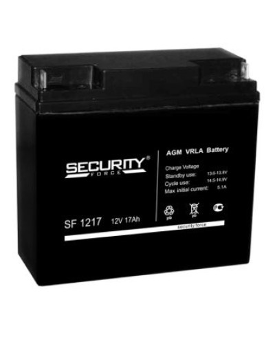 Аккумулятор свинцово-кислотный Security Force SF 1217 в Стерлитамаке Электротехническое оборудование Pintop.ru