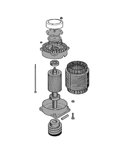 Электродвигатель C-BYT Came 119RIC042 в Стерлитамаке Запчасти для шлагбаумов и автоматики Pintop.ru