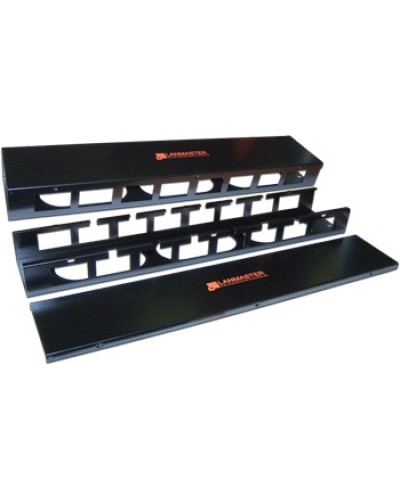 Органайзер кабельный 19 с крышкой, 2U LANMASTER (LAN-ORG/CV-2U) в Стерлитамаке Кабельные органайзеры Pintop.ru