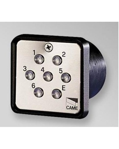 Клавиатура кодонаборная 7-кнопочная, встраиваемая Came 001S6000 в Стерлитамаке Запчасти для шлагбаумов и автоматики Pintop.ru