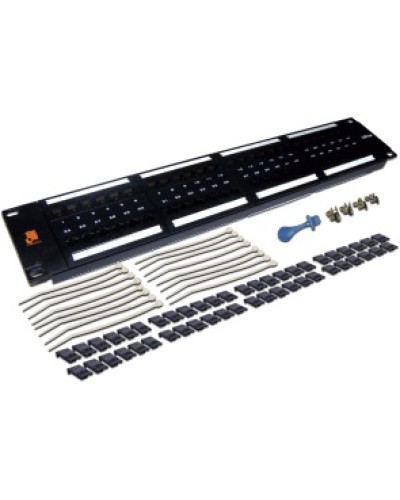 Патч-панель 48 портов, UTP, кат.5E, 2U LANMASTER LAN-PPL48U5E в Стерлитамаке Патч панель Pintop.ru