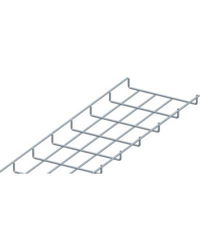 Лоток проволочный 25х100мм, Ф3.8мм, оцинкованный (3 м) LANMASTER LAN-MT25x100-3.8EZ в Стерлитамаке Кабельные лотки Pintop.ru
