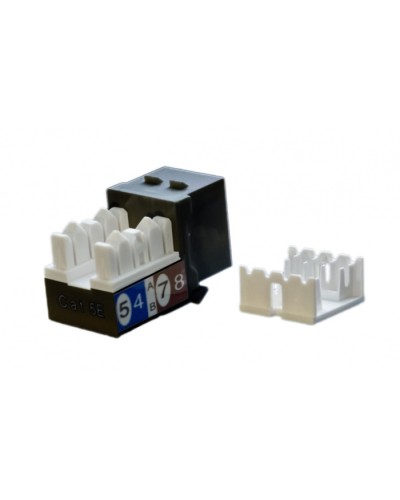 Вставка Hyperline (KJ9-8P8C-C5e-90-BK) в Стерлитамаке Коннекторы Pintop.ru